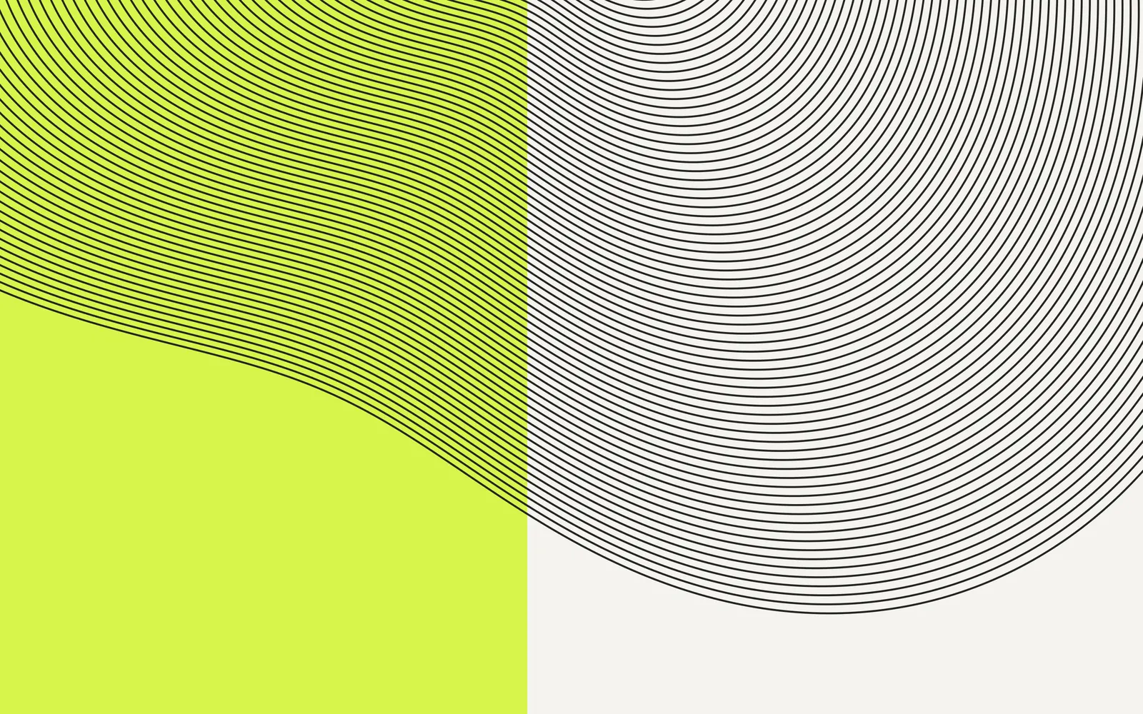 Abstract editorial line artwork for “A daily budget from Monzo”. Decorative cover, no text.